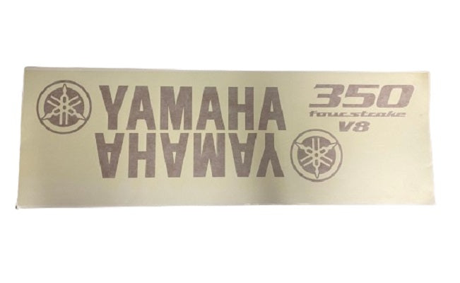 Yamaha Marine 350 Four Stroke Bronze Cowling Decal (3 pc.) Set