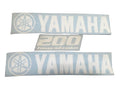 Yamaha Marine 200 Four Stroke White Cowling Decal (3 pc.) Set