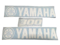 Yamaha Marine 300 Four Stroke White Cowling Decal (3 pc.) Set