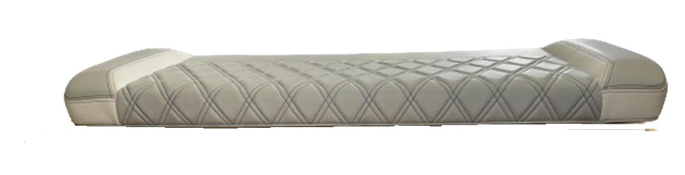 Yellowfin Yachts (2017) 34/36 Offshore Lt Grey Diamond Pattern Standard Console Seat Cushion