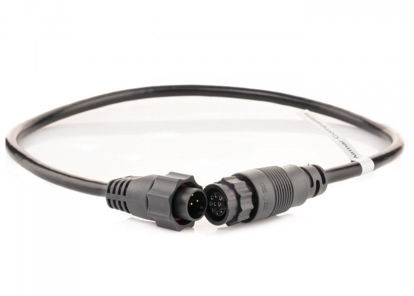 Lowrance Navico xSonic Airmar 9-Pin Black to 7-Pin Blue Transducer Adapter Cable 000-13977-001