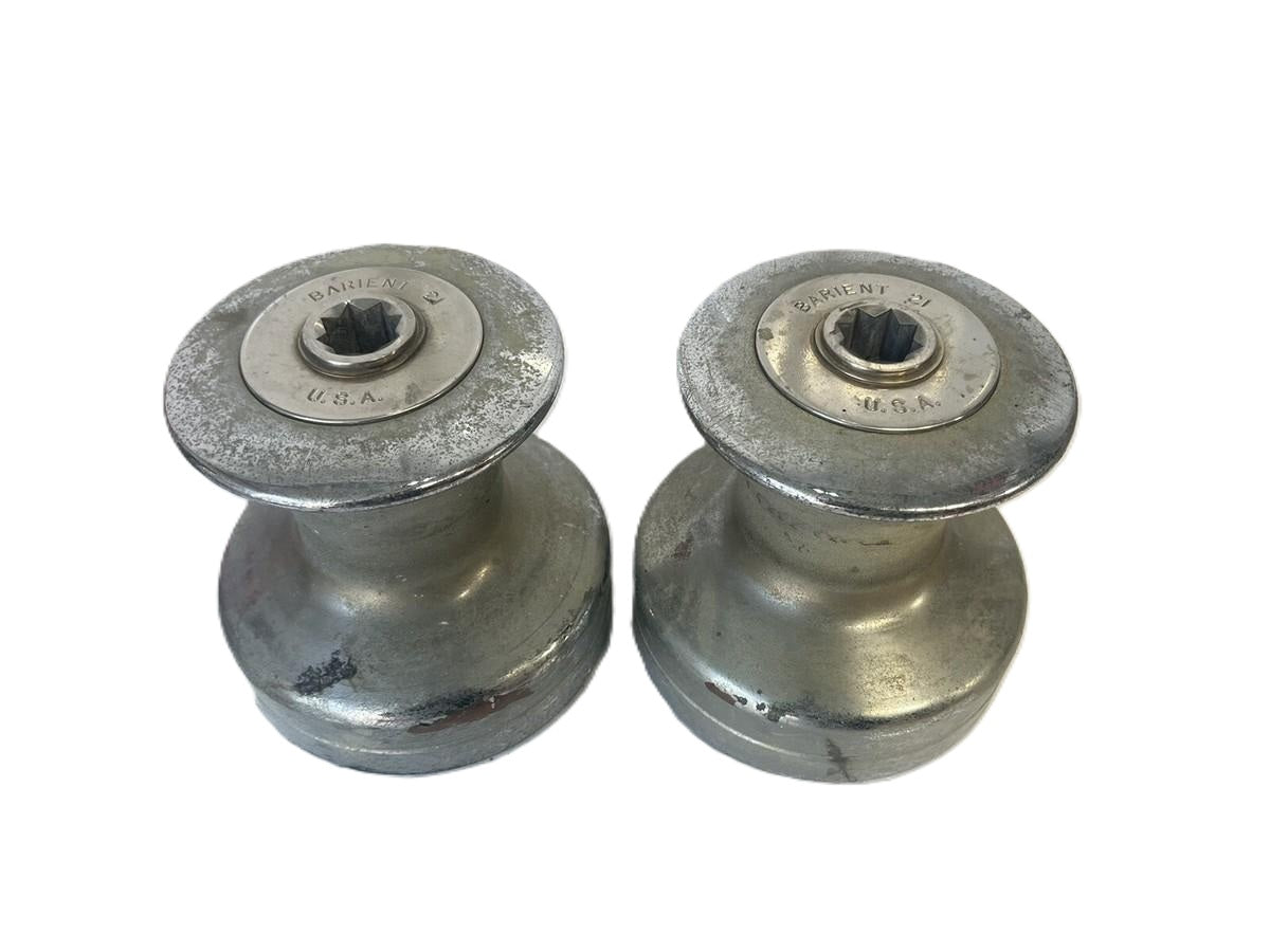 Barient 21 Stainless Steel 2 Speed Sailing Winches (Pair)