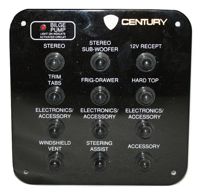 Century Boats 3200 Offshore Helm 12 Breaker Panel 56200706