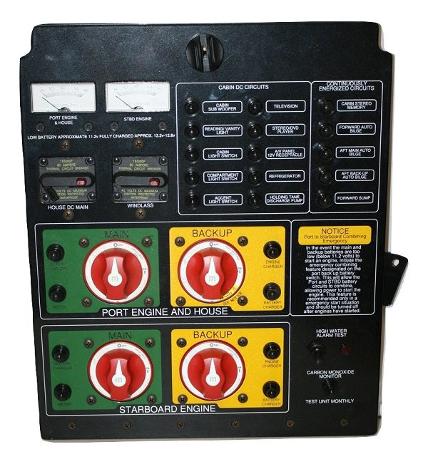 Century Boats 3200 Dual Engine Battery Switch & Breaker Panel 56200760