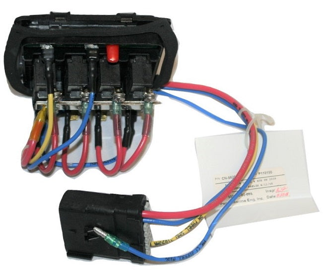 Century Boats 2400 Center Console & Walk Around Auxiliary Helm Switch Panel 56200904-PAN-SWT