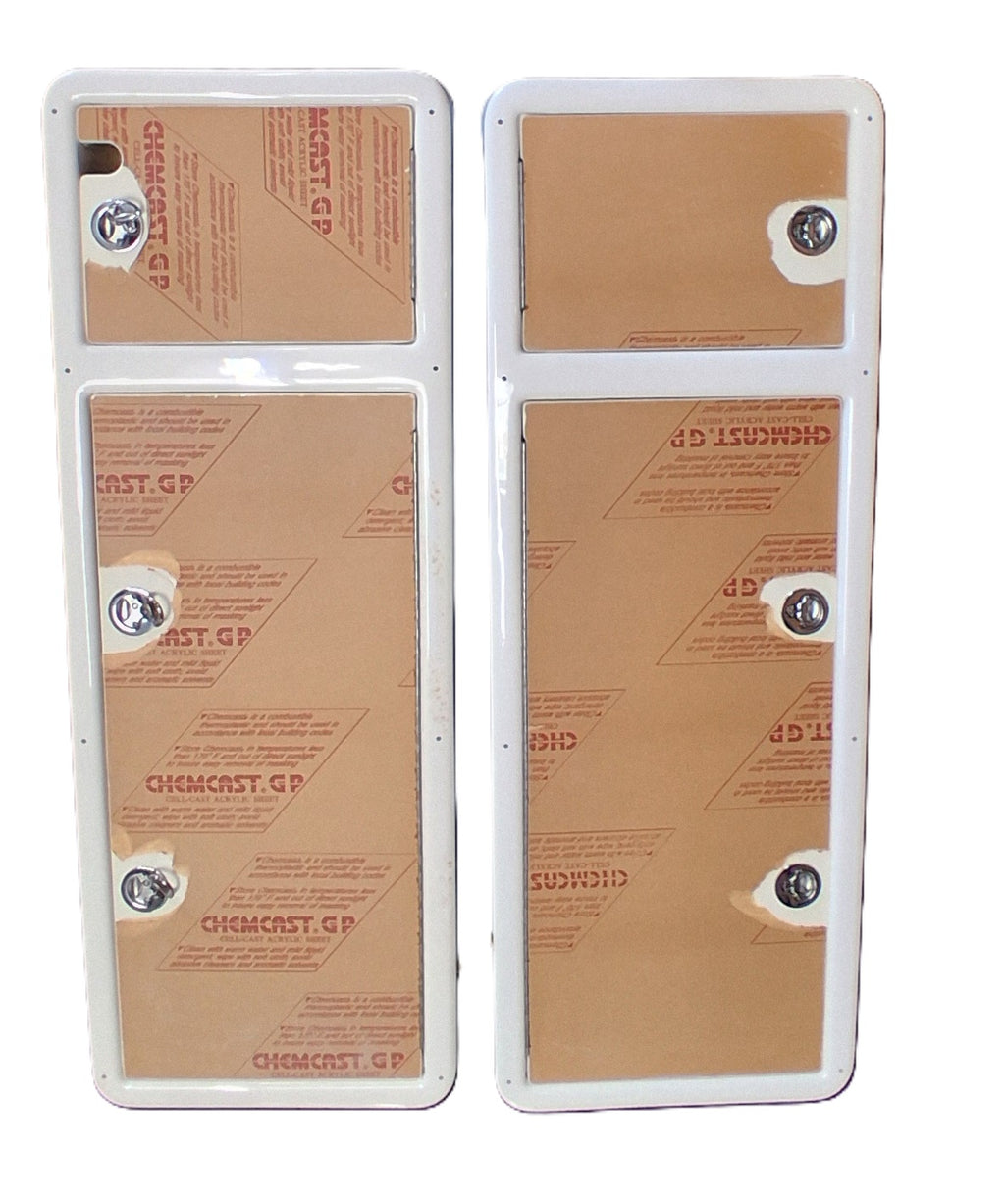 Century Boats 54" Locking Gunwale Rod Holder and Storage Box Pair Port 54100436 Starboard 54100437