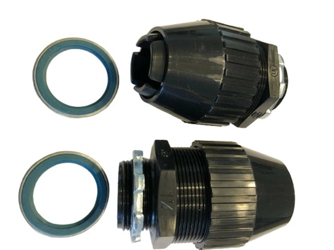 Charles Marine Iso Boost 1-1/4" Strain Relief 50 AMP Cord Grips (Pair) 97-001120-A