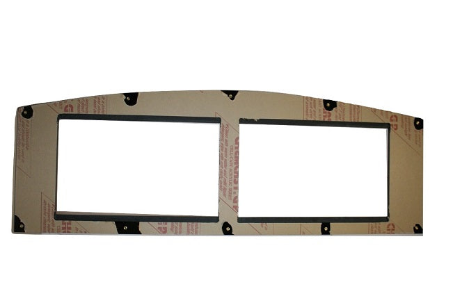 2018 Chris Craft 34 Catalina Upper Helm Dash Panel Blank w/ Dual Cut Out 025-7040