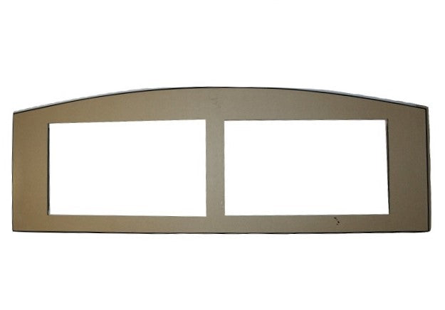 Chris Craft 34 Catalina Black Acrylic Double Garmin Cut-Out Panel 025-7031