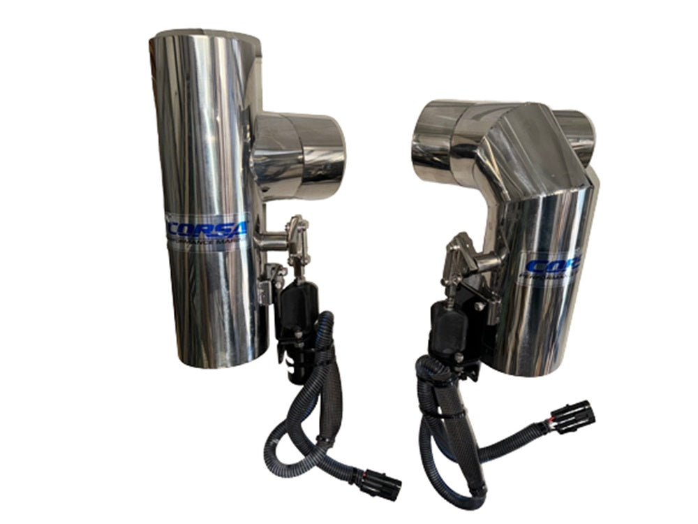 Chris Craft 31 Launch GT w/ Volvo Penta 5.3/6.2 GV Twin Engine Corsa Diverter Kit 64393