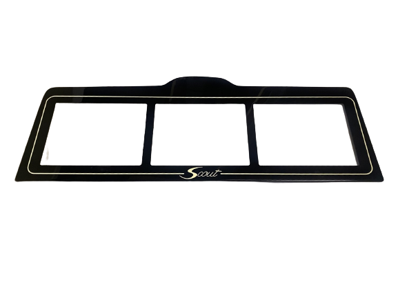 Scout Boats 350 LXF Dash Panel w/o Air Conditioning Vent Cut Outs DH1178A/191387/303672