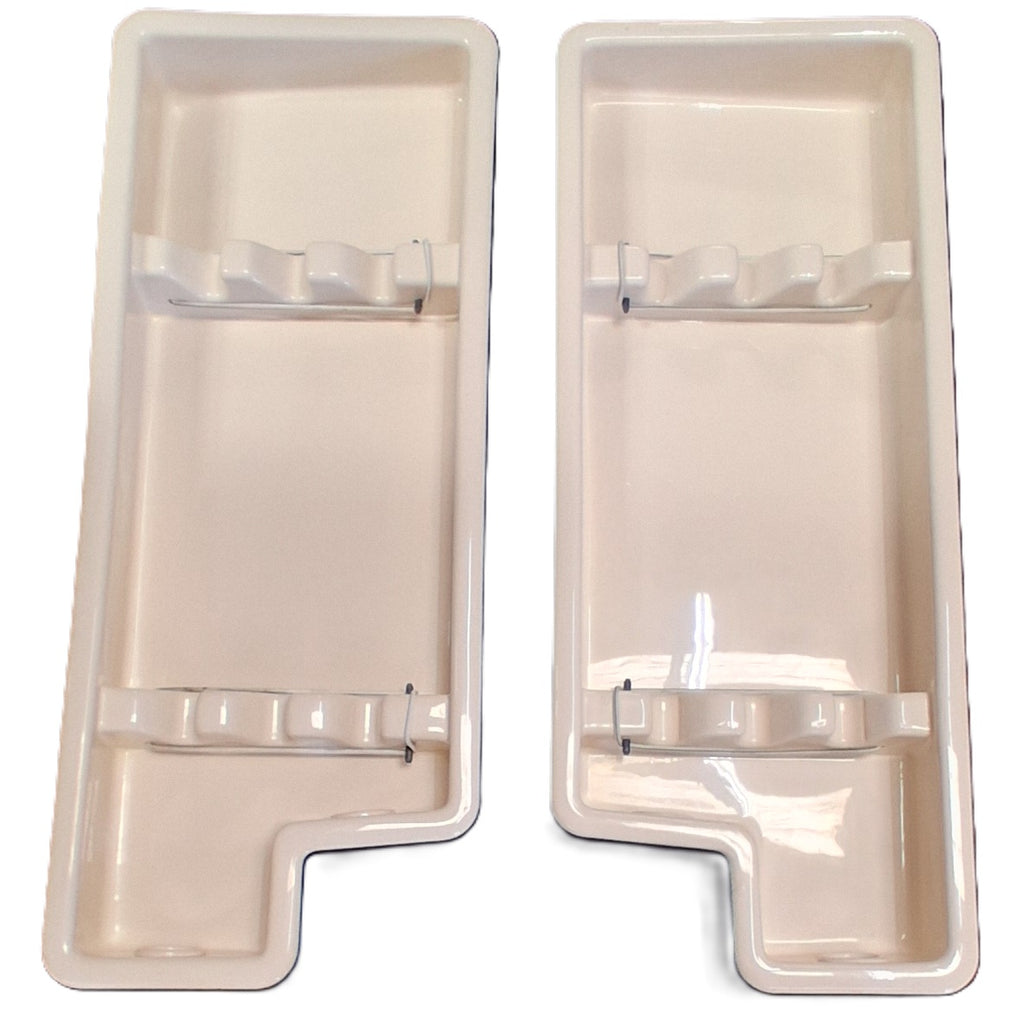 Erwin Cole 3 Rod 49" Gunwale Rod Holder Box Pair 19346