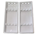 Erwin Cole 3 Rod 50" Gunwale Rod Holder Box Pair 28251