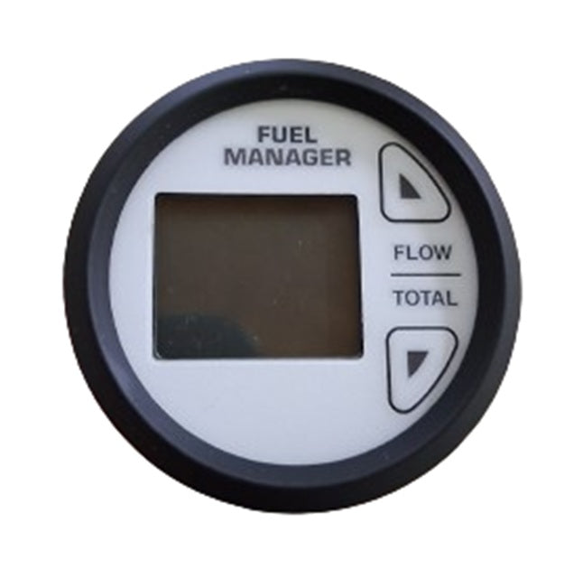 Faria Euro White Fuel Manager Gauge Kit FFM026