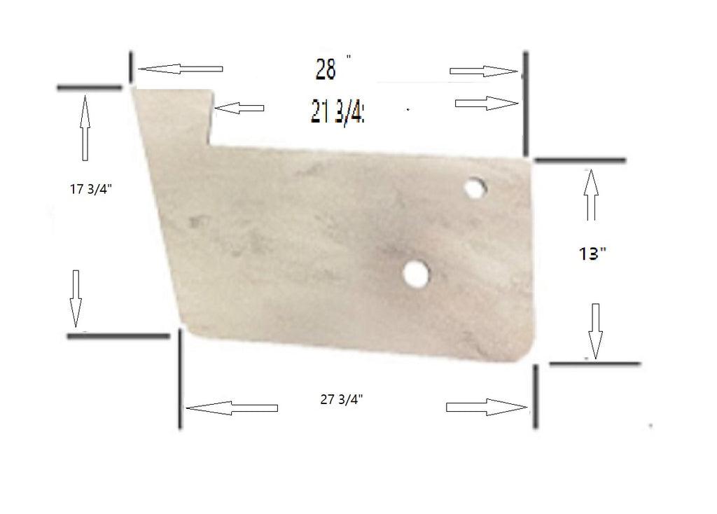 Scout Boats 355LXF Starboard Side Corian Galley Counter Top 191387-30944