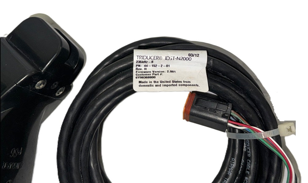 Garmin P66 Transom Mount 6-Pin Transducer Kit 010-10192-01