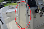 Hydra-Sports Lightning 230 CC Head Console Door 21175-20-6804F