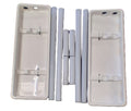 Jet Technologies 2 Rod 42" Gunwale Rod Holder Box Pair 10272-58