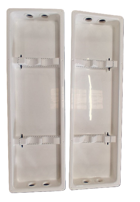 Jet Technologies 2 Rod 48" Gunwale Rod Holder Box Pair 10063-06