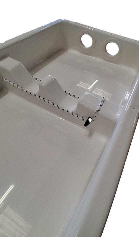 Jet Technologies 2 Rod 48" Gunwale Rod Holder Box Pair 10063-06
