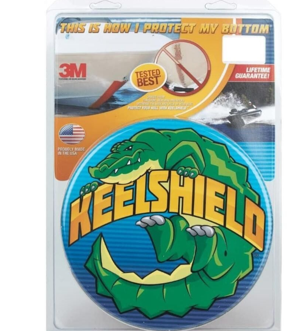 Keelshield by Gator Guards 7 Foot White Boat Keel Protector KS7WHT