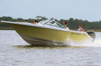 Key West Boats 225 DC High Rail Silver Grey Mooring Cover 2744M