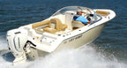 Key West Boats 203 DFS Sunbrella Toast Bimini Aft Curtain 2465AC