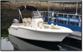 Key West Boats 219 / 239 FS Sunbrella Cadet Grey Console Cover CC219FS