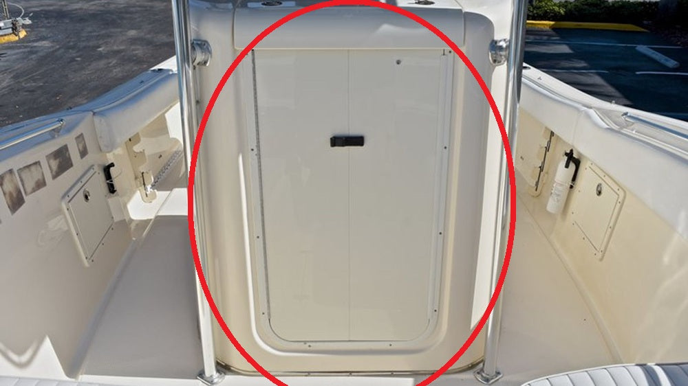 Key West 268 Bluewater CC Forward Console Head Door 111925-20-6602F