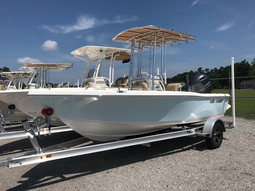 Key West Boats 176 CC Sunbrella Jet Black Tweed Gull Wings 176GULL-08