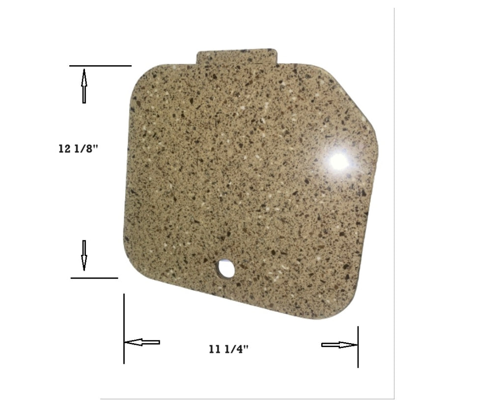 Key West Solid Sand Speckle Corian Sink Counter Top 11192-316616