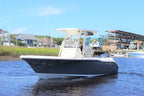 Key West Boats 239 FS CC w/ Hard T-Top Silver Grey Mooring Cover 2769THM