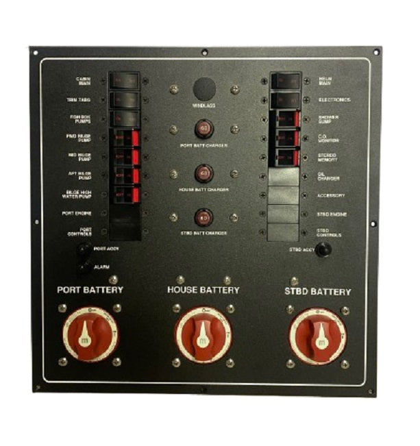 Luhrs 31 Open Battery Switch & Breaker Panel 1033670