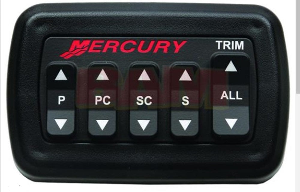Mercury Marine SmartCraft Quad Trim Switch Control Pad 87-899180K01