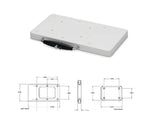 Minn Kota RTA-17 Riptide Composite Quick Release Bracket 1854017