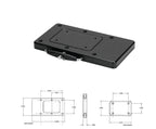 Minn Kota MKA-21 Composite Quick Release Bracket 1854021