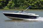 Monterey Boats 186 Montura Bowrider Sunbrella Linen Tweed Cockpit Cover IN1-60600-A97