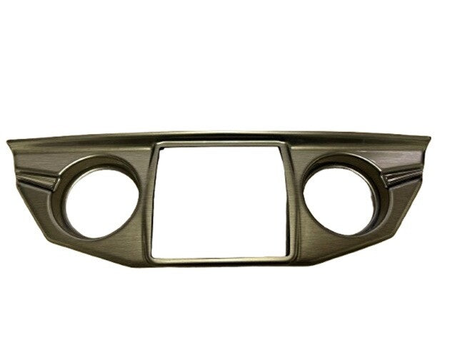 Monterey Boats Brushed Pewter Helm Gauge Dash Panel Blank 60251007-00-PANL