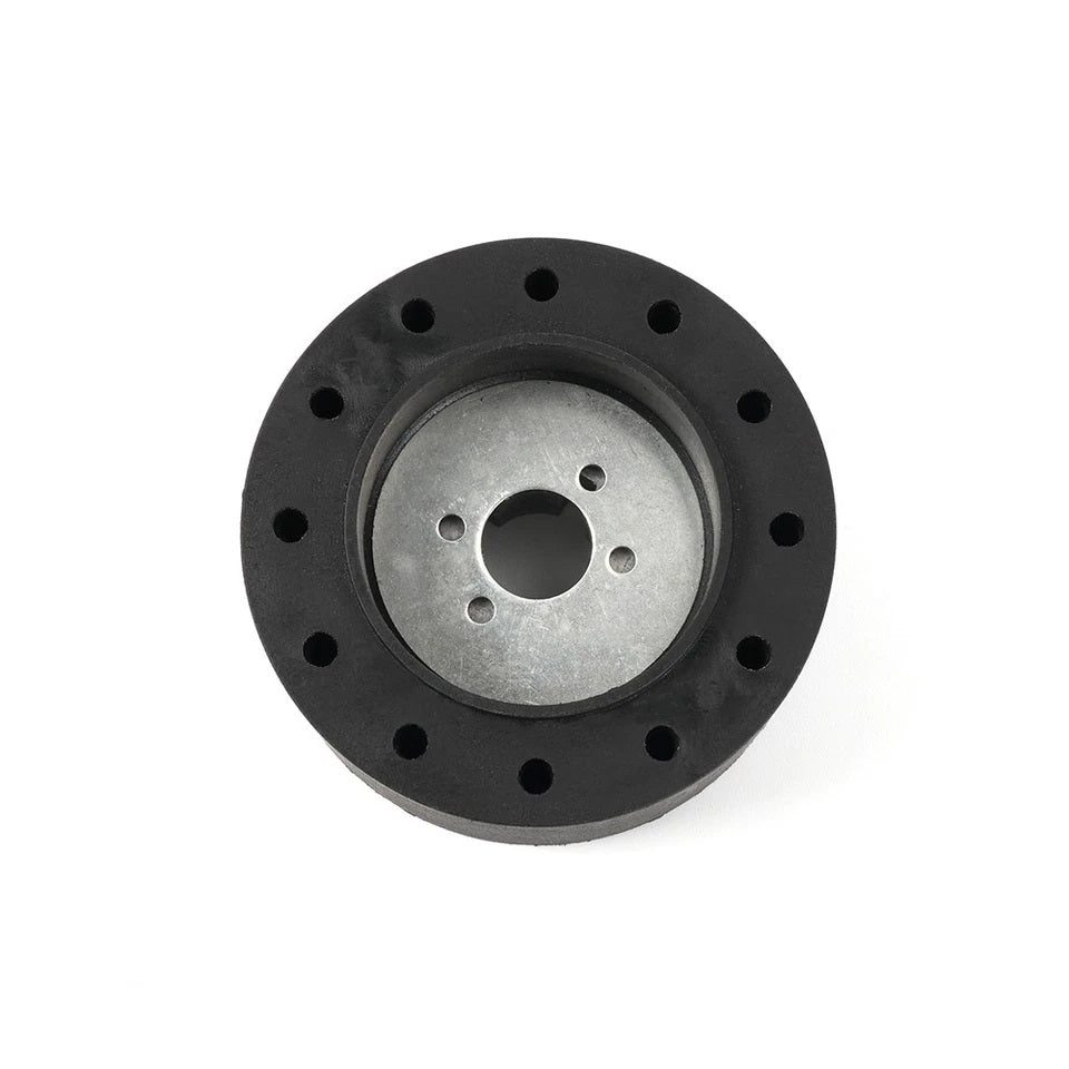 RASTP Boat Black Aluminum 3/4" Tapered Steering Wheel Hub