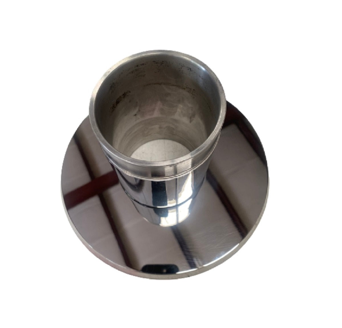 Yellowfin Yachts Stainless Steel Pedestal Seat Base w/ Beauty Ring