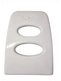 Llebroc Sailfish Billfish White Acrylic Seat Back