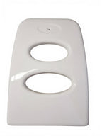 Llebroc Sailfish Billfish White Acrylic Seat Back