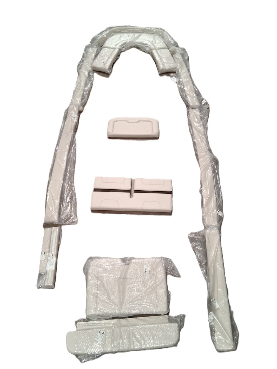 Scout Boats 277 LXF Interior Bolster & Seating Cushion Set In Bianca w/ White Stitching UHK360