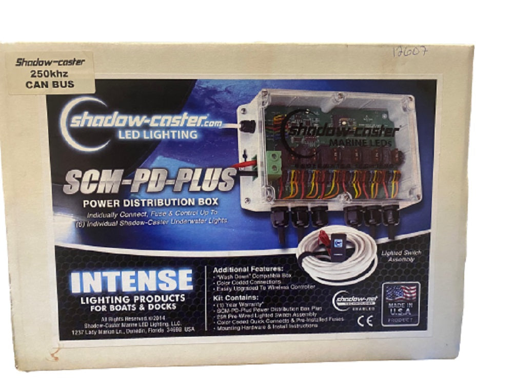 Shadow-Caster SCM-PD-Plus Power Distribution Box w/ Pre-Wired Switch