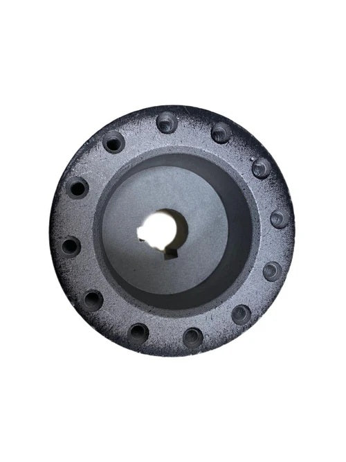 Marine Hardware Black Aluminum Steering Wheel Hub STWHHUB-ALBP