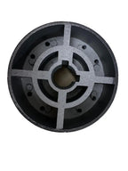 Marine Hardware Black Aluminum Steering Wheel Hub STWHHUB-ALBP