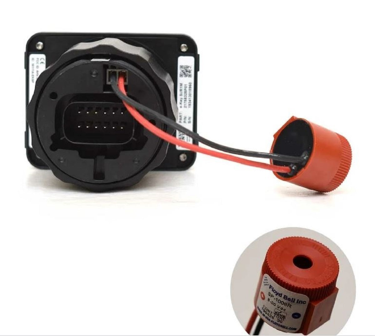 Volvo Penta E-Key Single Engine Start/Stop Ignition Panel Only 21758304