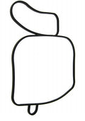 Volvo Penta SX-A, DPS-A, DPS-B Pivot Housing Gasket 3889788