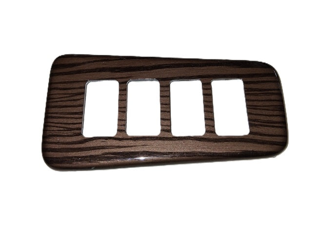 Monterey Boats 218SS / 238SS Port Side Zebra Grain Rocker Switch Panel Blank 570786-01-003