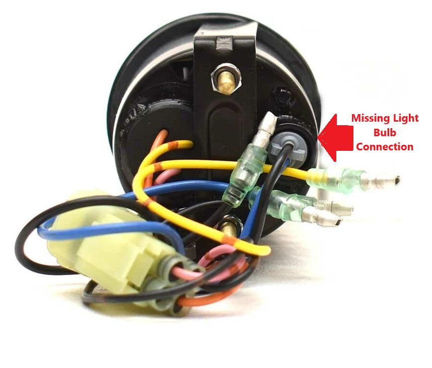 Yamaha Pro Series Trim Gauge (Missing Light Harness) 6Y5-83670-11-00